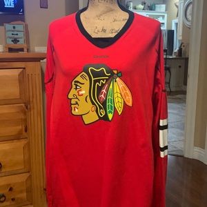 Reebok Chicago Blackhawk shirt